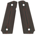 VZ Grips DDCXA 1911 Double Diamond Grip Panels Diamond Texture G10 Black/Cherry