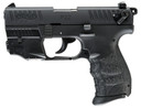 WAL 5120529 P22QD 22LR 10RD BLK LASER