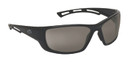 Walker's GWP-SF-8280-SM Safety Glasses 8280 Anti-Fog Polycarbonate Smoke Gray Lens with Black Wraparound Frame & Ventilated Temple Sleeves for Adults