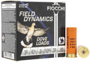 Fiocchi 12GT75 Field Dynamics Dove & Quail 12Gauge 2.75 in 1oz 7.5Shot 25 Per Box/10 Case, Shotgun Shells