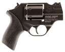 Chiappa CF340216 Rhino 200DS Small Frame 357 Mag 6 Shot, 2 in Black Anodized Steel Barrel, Blued Steel Cylinder, Black Anodized Aluminum Frame, Black Rubber Grip, Concealed Hammer , Revolver