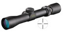Weaver Handgun Scope 849429, 2.5x-8x, 28mm Obj, 1 in Tube Dia, Matte, Dual-X Reticle