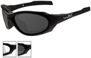 Wiley X 291 Advanced Eye Glasses, Mt Black, Smoke/Grey Lenses