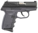 SCCY Industries CPX-3CBBK CPX-3 Sub-Compact Frame 380 ACP 10+1, 3.10 in Stainless Quadlock Barrel, Black Nitride Serrated Stainless Steel Slide, Black Polymer Frame w/Finger Grooves, No Safety, Right Hand, Pistol