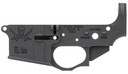 Spikes STLS016 Calico Jack Stripped Lower Receiver Multi-Caliber 7075-T6 Aluminum Black Anodized for AR-15