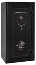 Winchester Safes Treasury 26 Electronic Entry Black Powder Coat Holds Up to 26 Long Guns Fireproof- Yes