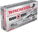 Winchester Win1911 Handgun Ammunition, 45 ACP | X45T
