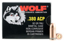 Wolf PolyFormance Handgun Ammunition, 380 ACP | 917FMJ