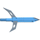 Xecutioner Broadheads Expandable Blue 100 gr 4 pk 6010