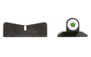 XS Sights XS Sights, DXW Big Dot Tritium Front, White Stripe Express Rear, Fits FNS9,9C,9L,40L,FNX9, Green with White Outline, installation kit included FN-0001P-3