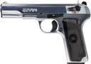 Zastava M70Aa Pistol 9Mm 9Rd Chrome/Synthetic H709CH
