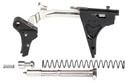 ZEV FFTPROULT4G9BB Pro Trigger Ultimate Kit with Black Safety Flat for Glock 17, 19, 26, 34 Gen4
