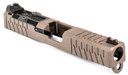 ZEV SLDKITZ193GE Enhanced SOCOM Slide Kit compatible with Glock 19 Gen1-3 17-4 Stainless Steel/Aluminum Flat Dark Earth