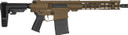 CMMG 33A030C-MB Banshee MK3 8.6 Blackout 20+1 12.50 Black Nitride Threaded Barrel, 11 M-LOK Handguard, Midnight Bronze Cerakote Aluminum Pic Rail Receiver, Black Poly 6 Position CMMG RipBrace, CMMG Zeroed Grip, Tactical Pistol