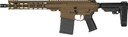 CMMG 33A030C-MB Banshee MK3 8.6 Blackout 20+1 12.50 Black Nitride Threaded Barrel, 11 M-LOK Handguard, Midnight Bronze Cerakote Aluminum Pic Rail Receiver, Black Poly 6 Position CMMG RipBrace, CMMG Zeroed Grip, Tactical Pistol