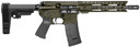 Diamondback DB1916B101 DB15 300 AAC Blackout 30+1 10 Black Nitride Heavy Threaded Barrel, OD Green Cerakote Pic Rail Aluminum Receiver, M-LOK Handguard, SB Tactical SBA3 Brace, Black Magpul MOE Grip, Rifle