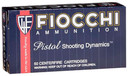 Fiocchi 38A Shooting Dynamics 38 Special 130 gr Full Metal Jacket (FMJ), 50 Rounds