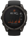 Garmin 0100290710 Fenix 8 Solar Gray Band Sunlight-Visible/Transflective MIP Display Compatible w/ iPhone/Android, Watch