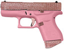 Glock PX4350204FRMOSGLAM G43X MOS Sports South Exclusive Sub-Compact Frame 9mm Luger 10+1 3.41 Black GMB Barrel, Glamour Mock Up Cerakote MOS Cut/Serrated Steel Slide, Pink Cerakote Poly Frame w/Pic Rail, Textured Poly Grip, Ambi, Pistol