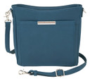 Gun Tote'n Mamas/Kingport GTM98/OCEAN Ocean Blue Leather Cross-Body Bag