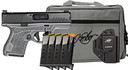 Kimber 3800023 R7 Mako Bundle Sub-Compact Frame 9mm Luger 10+1 3.37 Black DLC Match Grade Barrel, Black FNC Nitride Optic Ready/Serrated Stainless Steel Slide, Gray Poly Frame, 5 Mags, Holster & Bag, Pistol