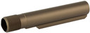Lead & Steel Llc ARCBT7075FDE Mil-Spec Buffer Tube 7075 T-6 Aluminum Flat Dark Earth AR-15 Carbine