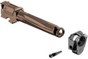 Radian Weapons R0835 Ramjet & Afterburner Combo Compatible w/Glock 19 Gen3 Bronze Stainless Steel, Handgun Barrel