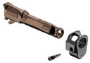 Radian Weapons R0836 Ramjet & Afterburner Combo Fits Sig P365, 3.10 Bronze Ported Stainless Steel, Handgun Barrel
