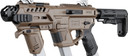 Recover Tactical PIXPMGST02 P-IX+MG PG9 SR20 Metal Front Guard Buffer Tube Tan, Stock