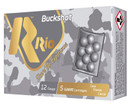 Rio Ammunition RB12925 Royal Buck 12Gauge 2.75 00Buck Shot 25 Per Box/10 Case, Shotshell Buckshot Loads