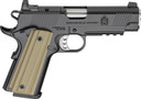 Springfield Armory PO9227AOS 1911 Operator AOS 9mm Luger 8+1 4.25 Stainless Match Grade Barrel, Black Cerakote Optic Ready/Serrated Carbon Steel Slide, Black Cerakote Aluminum Frame w/Beavertail & Pic Rail, VZ G10 Grip, Pistol