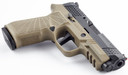 Wilson Combat/Sig Sauer P320 Carry Pistol SIG-WCP320C-9TATS, 9mm, 3.9", Action Tuned, Straight Trigger, Tan, 17 Rds