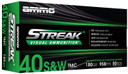 Ammo Inc 40180TMCSTRKGRN50 Streak Visual (GREEN) 40S&W 180gr Total Metal Case 50 Per Box/20 Case