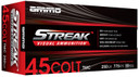 Ammo Inc 45C250TMCSTRKRED50 Streak Visual (RED) 45Colt 250gr Total Metal Case 50 Per Box/20 Case