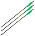 Allen 93230 XD300 Crossbow Bolts Black 20 Carbon Fiber 3 Pack