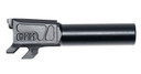 Faxon M&PA910NSNOQ-N Duty Series 9mm Fits M&P Shield 3.1 4150 Steel, Handgun Barrel