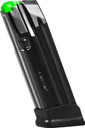 Mec-Gar MGG191800A 9mm Fits Glock 19 Black Steel/Poly 18+1, Magazine