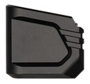 Tyrant CNC TDG19MAGEXBLK Magazine Extension Fits Glock 19/23 Gen 4/5 Black Aerospace Grade Aluminum