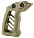 Timber Creek Outdoors EVFGFDE Enforcer Vertical Foregrip Flat Dark Earth Billet Aluminum
