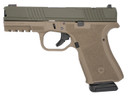 Black Rain Ordnance FL9MMFDEOD Frontline Compact Frame 9mm Luger 15+1 4 Black Nitride Steel Barrel, OD Green Cerakote Optic Ready/Serrated Stainless Steel Slide, Flat Dark Earth Cerakote Poly Frame w/Pic Rail & Grip, Pistol