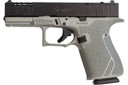 Great Lakes GL19SRK Striker Compact Frame 9mm Luger 15+1 4 Black Nitride Steel Barrel, Black Cerakote Serrated w/Slide Cuts Steel Slide, Bull Shark Cerakote Poly Frame & Grip, Ambi, Pistol
