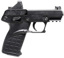 Kel-Tec P17BBLKOPTIC P17 Compact Frame 22 LR 16+1 3.80 Black Steel Barrel, Black Serrated Steel Slide, Black Poly Frame w/Pic Rail, Textured Grip, Viridian RFX-11 Green Dot, Ambi, Pistol