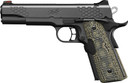 Kimber 3000358 KHX Custom 45 ACP 8+1 5 Stainless Match Grade Barrel, KimPro II Gray Serrated Stainless Steel Slide, Kimpro II Gray Stainless Steel Frame w/Beavertail, G10 MagGrip w/Red Laser, Pistol