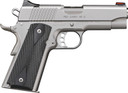 Kimber 3200044CA Carry HD II Pro *CA Compliant 38 Super 9+1 4 Stainless Steel Barrel, Satin Silver Serrated Stainless Steel Slide, Satin Silver, Black Synthetic Double Diamond Checkering Grip, Pistol