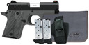 Kimber 3300252 Micro 9 RTC Bundle Micro Frame 9mm Luger 7+1 3.15 Stainless Ramped Barrel, KimPro II Black Serrated Slide, Kimpro II Black Aluminum Frame w/Beavertail, Shadow Ghost Grip, Pistol