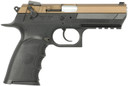 Magnum Research BE99153RLBB Baby Eagle III Full Size Frame 9mm Luger 15+1 4.43 Stainless Match Grade Barrel, Burnt Bronze Carbon Steel Slide, Black Poly Frame w/Beavertail & Pic Rail, Black Textured Grip, Ambi, Pistol