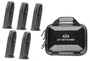 Oa Defense OA2311CPROKITGRYPRT15 2311 Pro w/Kit Compact Frame 9mm Luger 15+1 4.25 Black DLC Ported Barrel, Black Lightening Cut/Optic Cut/Serrated Stainless Steel Slide, Black Aluminum Frame w/Pic Rail, Gray Modular Grip, Ambi, Pistol