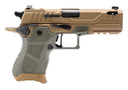 Oa Defense OA2311CPROKITHDSPRT15 2311 Pro w/Kit Compact Frame 9mm Luger 15+1 4.25 Black DLC Ported Barrel, High Desert Lightening Cut/Optic Cut/Serrated Stainless Steel Slide, High Desert Aluminum Frame w/Pic Rail, Sage Modular Grip, Ambi, Pistol