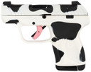 Ruger 228134 LCP Max Compact Frame 380 Auto 10+1 2.80 Black Steel Barrel, Cow Print Cerakote Serrated Steel Slide, Poly Frame Cow Print w/Textured Grip, Pistol