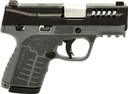 Savage 67058 Stance XR Micro Frame 9mm Luger 13+1 3.20 Stainless Steel Barrel, Black Nitride Ported/Serrated Stainless Steel Slide, Gray Stainless Steel Frame w/Pic Rail, Gray GFN Grip, Ambi, Pistol